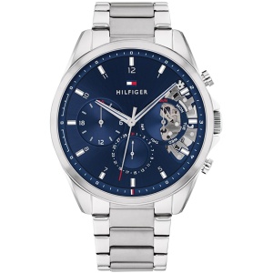 Montre Tommy Hilfiger Homme, Bracelet en Acier Inoxydable
