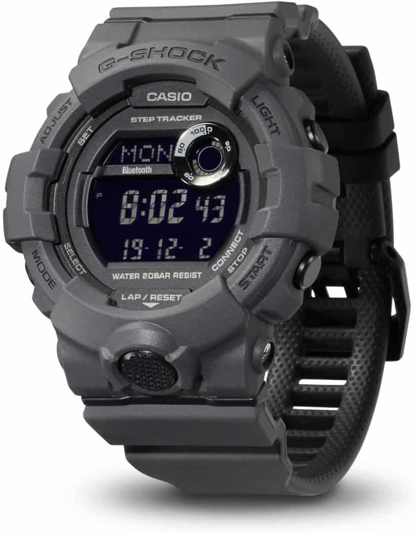 Casio G-SQUAD, Montre G-SHOCK avec Bracelet en Résine gris foncé – Image 4
