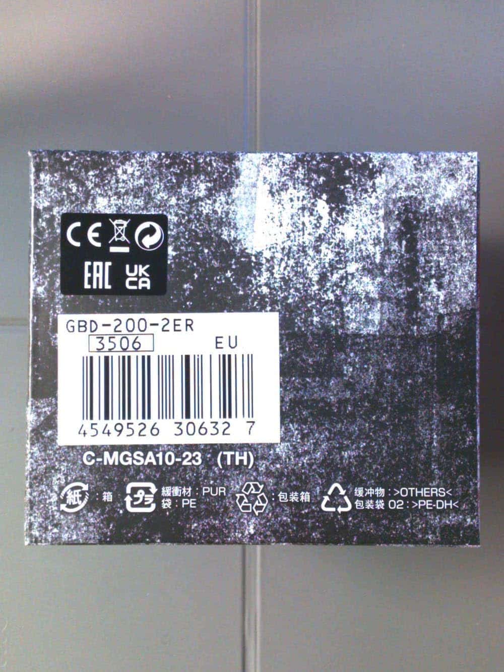 Casio G-SQUAD, Montre G-SHOCK avec Bracelet en Résine gris foncé – Image 8