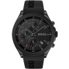 BOSS Montre Chronographe à Quartz pour Homme Collection Velocity avec Bracelet en Silicone