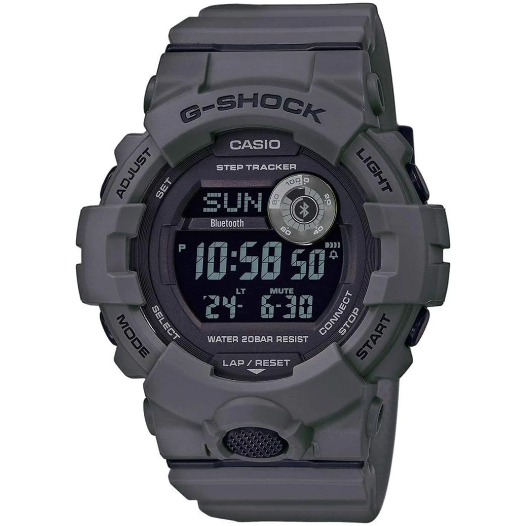 Casio Homme Digital Montre avec Bracelet en Résine