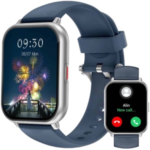 Montre connectée IP68 avec appel Bluetooth, cardio et oxymètre