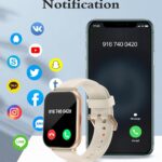 Montre connectée avec appel Bluetooth, IP68 et cardio - vue 3