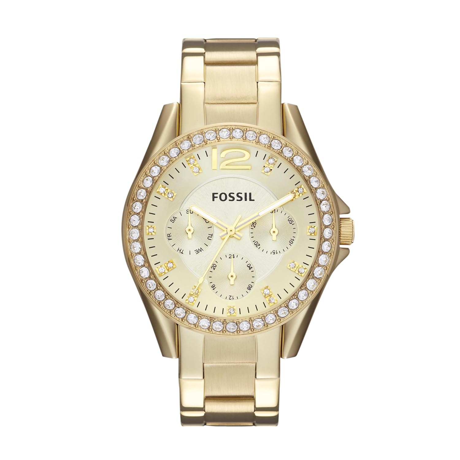 Montre femme Riley quartz multifonctions or rose 38 mm acier inoxydable
