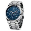 Montre homme chronographe étanche avec date et grand cadran - vue 2