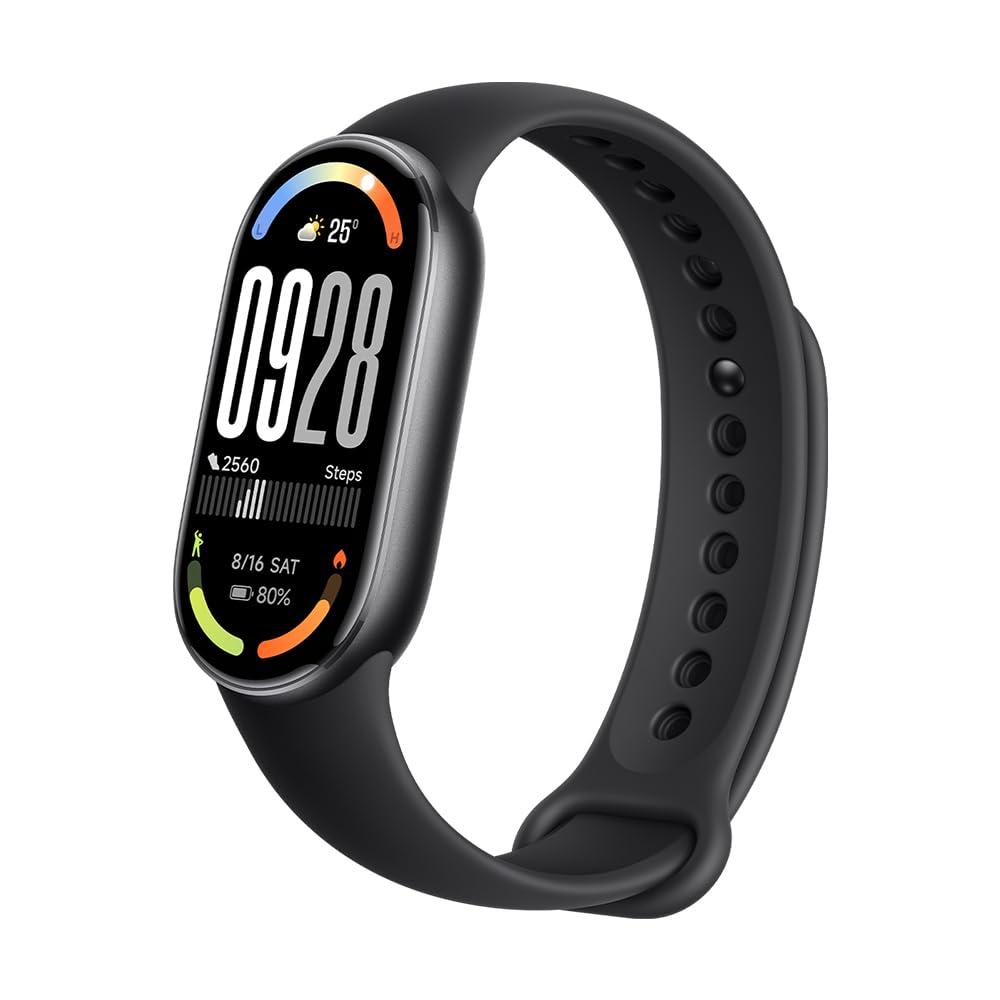 Xiaomi Smart Band 10, montre connectée avec écran AMOLED et autonomie 21 jours - vue 2