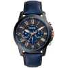 Montre homme Grant 44mm chronographe quartz bracelet cuir