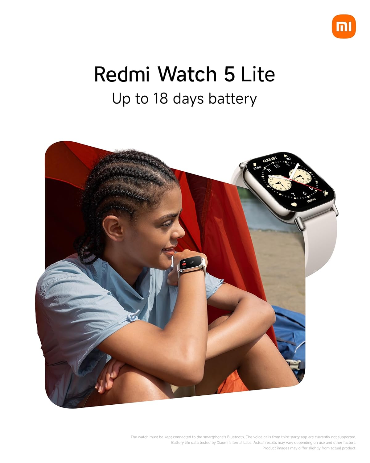 Xiaomi Redmi Watch 5 Lite, montre connectée avec GPS et écran Amoled 50mm - vue 6