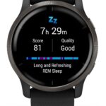 Garmin Venu 2 montre connectée GPS avec écran AMOLED et autonomie 11 jours, grise - vue 2