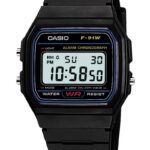 Montre numérique F-91W-1JF avec lumière LED - vue 2