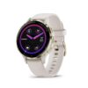 Garmin Venu 3S montre connectée GPS sport santé, soft gold et bracelet ivoire 41 mm - vue 2
