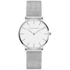 Montre femme quartz analogique étanche acier inoxydable
