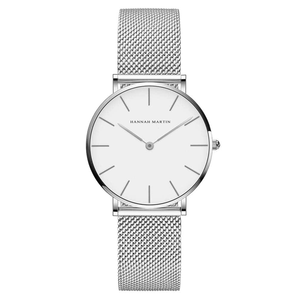 Montre femme quartz analogique étanche acier inoxydable - vue 2