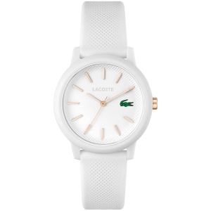 Montre Lacoste analogique quartz avec bracelet silicone piqué