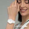 Montre Lacoste analogique quartz avec bracelet silicone piqué - vue 5