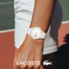Montre Lacoste analogique quartz avec bracelet silicone piqué - vue 6