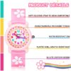 Montre enfant étanche 3D avec mouvement à quartz pour fille - vue 5
