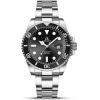 Montre homme acier inoxydable quartz étanche avec cadran lumineux