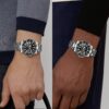Montre homme acier inoxydable quartz étanche avec cadran lumineux - vue 5