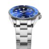 Montre homme acier inoxydable quartz analogique étanche avec lumières - vue 4