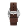 Montre homme Decker chronographe quartz acier 44 mm bracelet silicone - vue 4