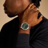 Montre Fossil Minimalist à Quartz pour Homme, Acier Inoxydable ou Cuir - vue 3