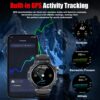 Montre connectée homme GPS 1.43" AMOLED avec appel Bluetooth étanche 5ATM - vue 3