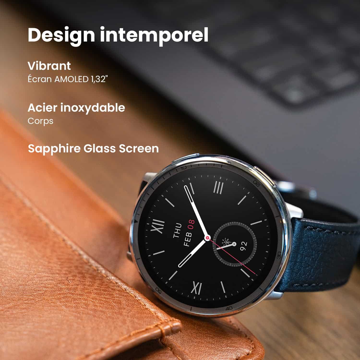 Amazfit Active 2 montre connectée 44mm avec NFC et GPS - vue 3