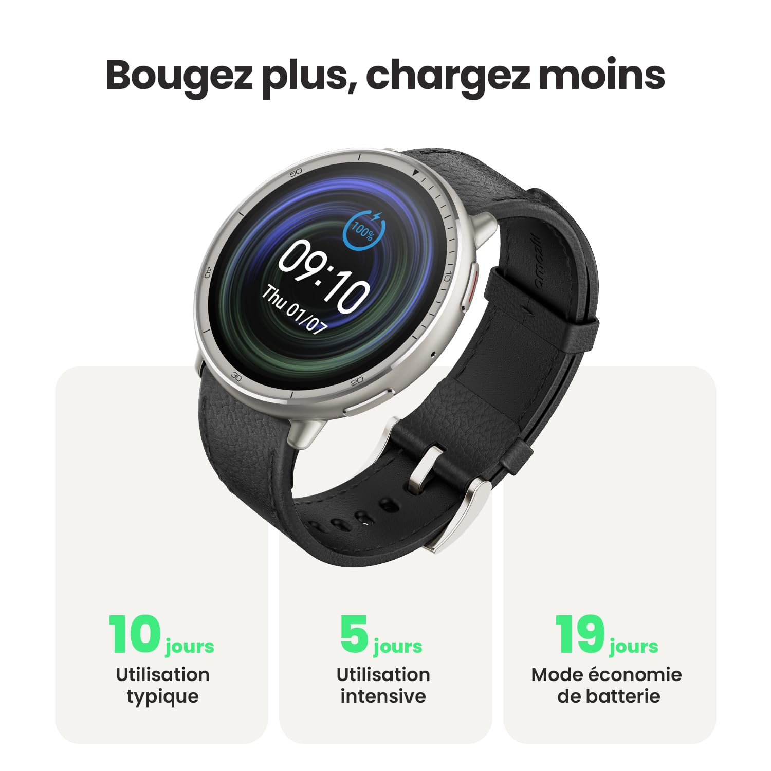 Amazfit Active 2 montre connectée 44mm avec NFC et GPS - vue 4