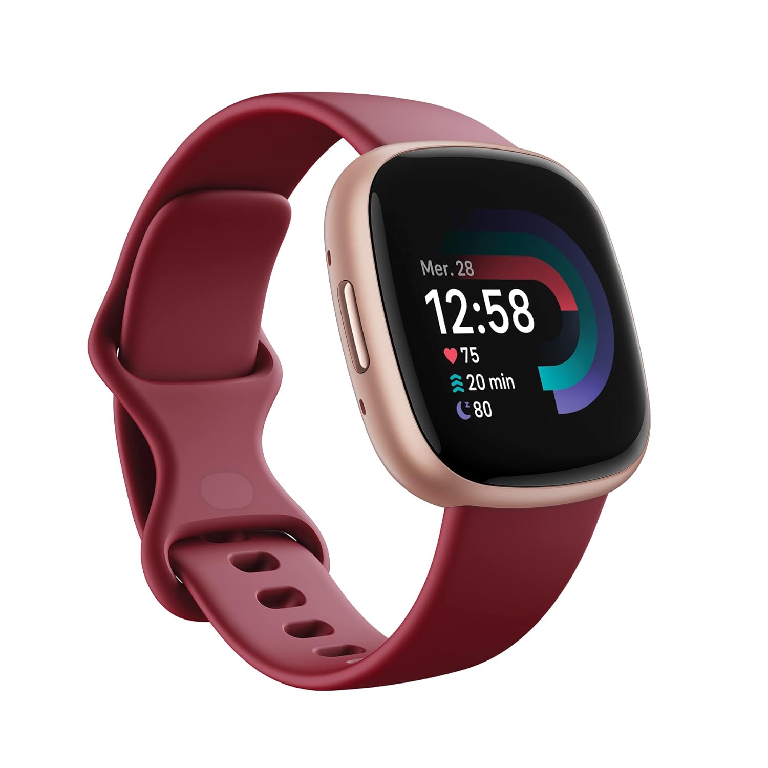 Fitbit Versa 4 montre connectée sport avec GPS et 6 jours d’autonomie - vue 2