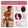 Fitbit Versa 4 montre connectée sport avec GPS et 6 jours d’autonomie - vue 5