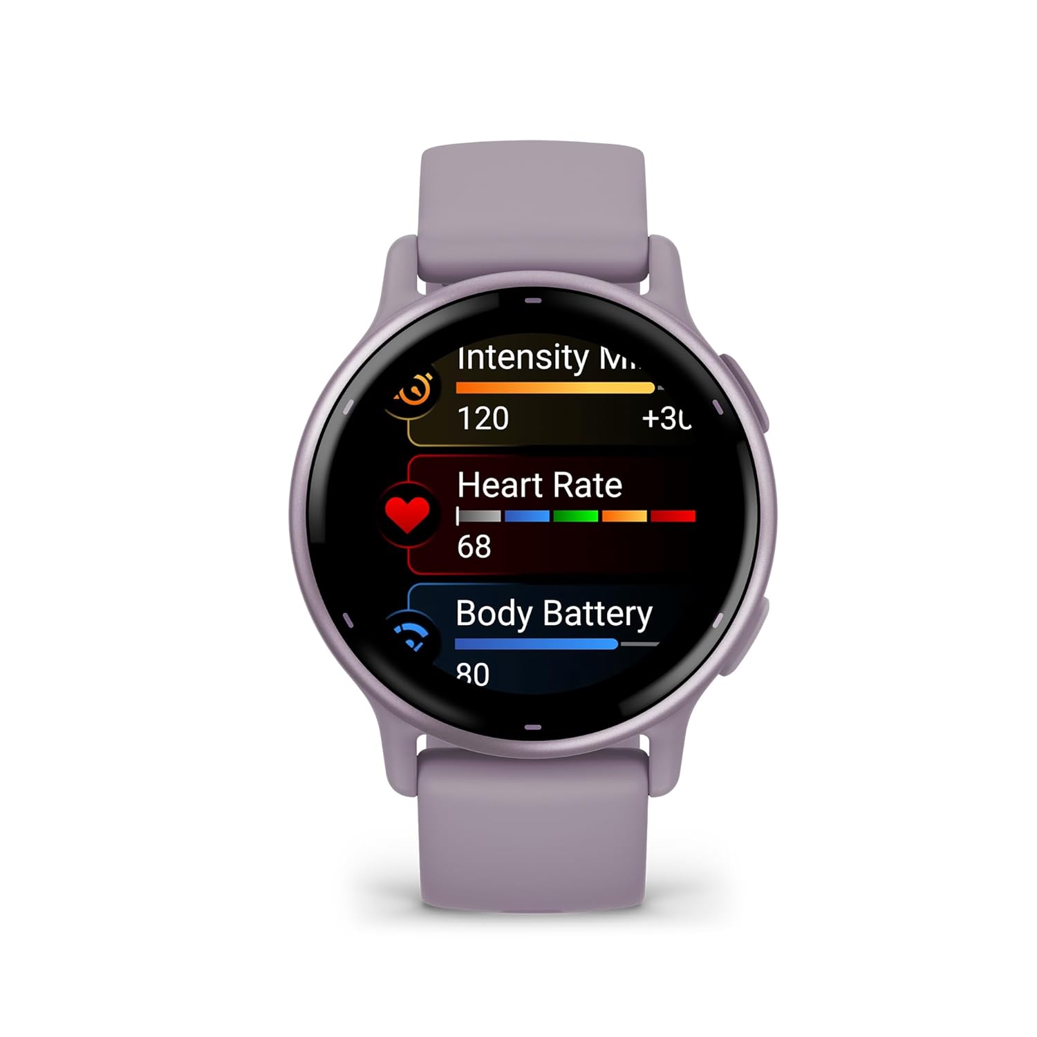 Garmin Vivoactive 5 montre connectée GPS sport santé orchidée violet 42 mm - vue 3