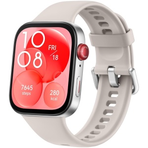 Huawei Watch Fit 3, écran AMOLED 1,82" et design ultra-fin blanc