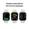 Huawei Watch Fit 3, écran AMOLED 1,82" et design ultra-fin blanc - vue 5