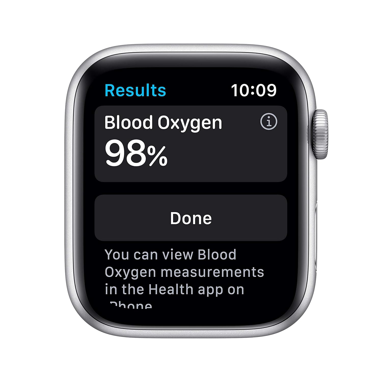 Apple Watch Series 6 GPS 44mm alu argent bracelet blanc reconditionné - vue 3