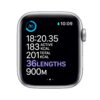 Apple Watch Series 6 GPS 44mm alu argent bracelet blanc reconditionné - vue 4