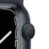 Apple Watch Series 7 GPS 45 mm boîtier minuit avec bracelet sport - vue 3